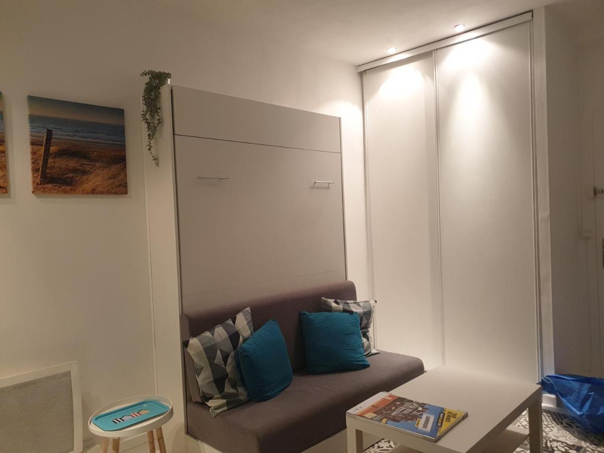 Studio Vue Mer Au Coeur De Malo Les Bains Pieds Dans L Eau Dunkirk Luaran gambar