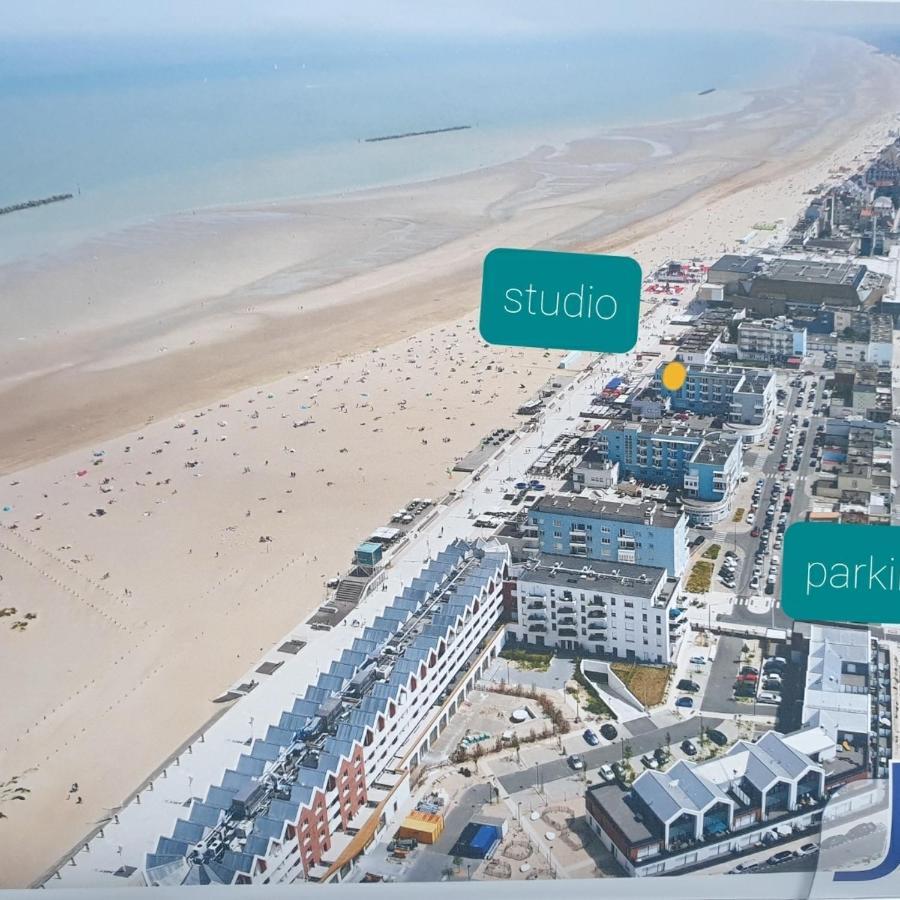 Studio Vue Mer Au Coeur De Malo Les Bains Pieds Dans L Eau Dunkirk Luaran gambar