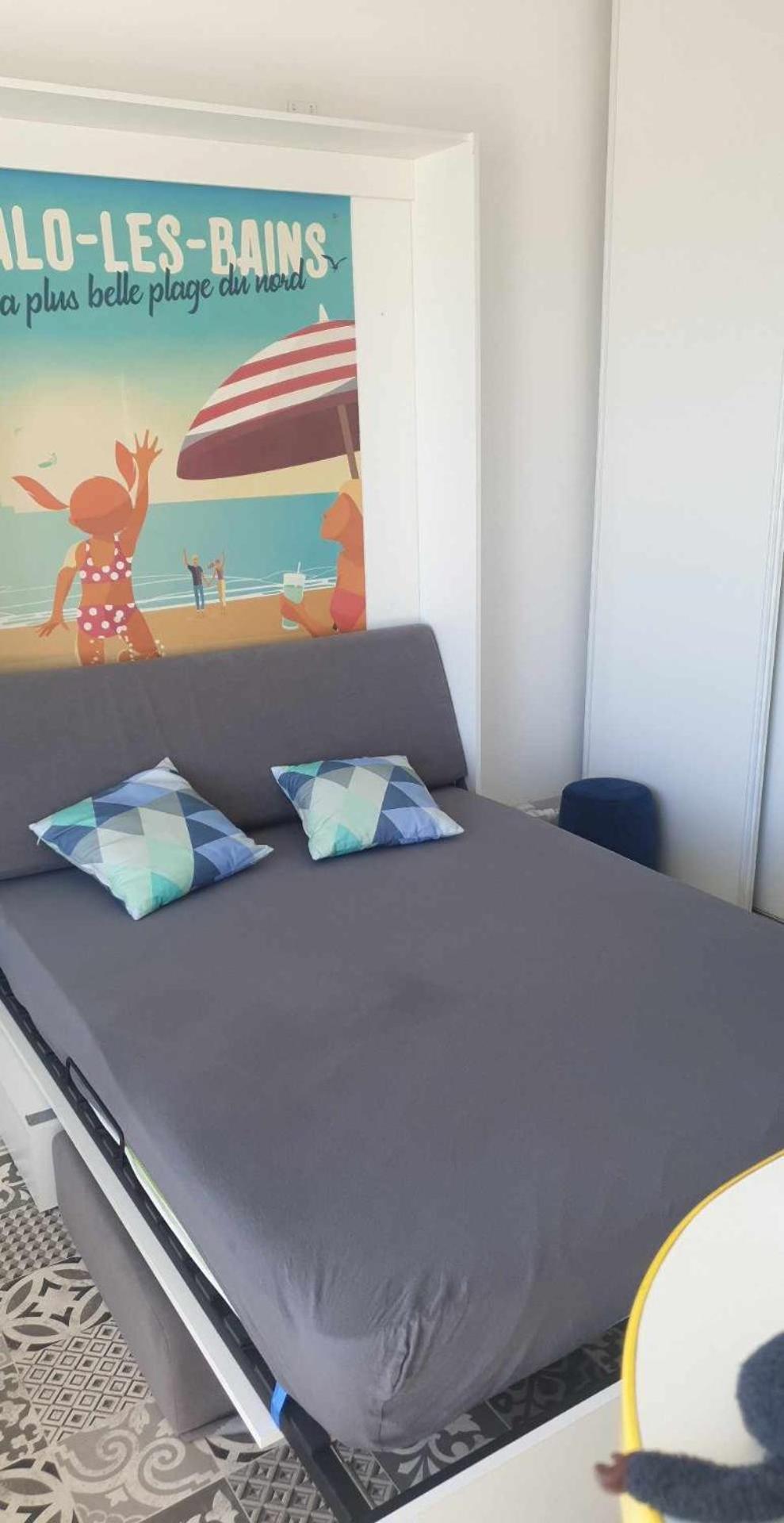 Studio Vue Mer Au Coeur De Malo Les Bains Pieds Dans L Eau Dunkirk Luaran gambar